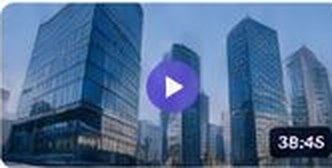 Blue glass towers